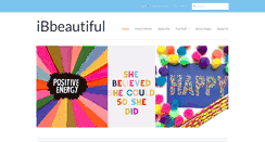 Desktop Screenshot of ibbeautiful.com