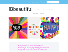 Tablet Screenshot of ibbeautiful.com